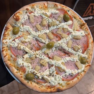 Lombo com Catupiry (serve duas pessoas) 30cm