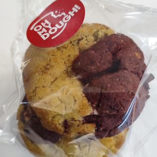 Pack de 2 cookies Red Velvet e Chocochips 