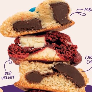 Saco mini cookies M&M peanut (amendoim) 