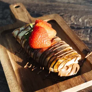 Crepe de morango