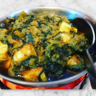 Saag paneer