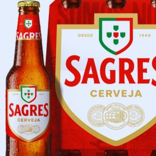 SAGRES  CERVEJA mini 1 piece