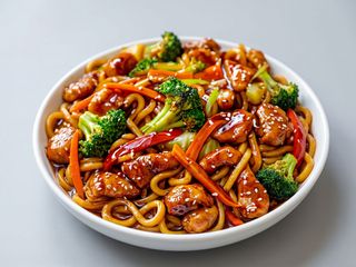Noodles chicken
