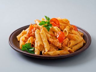 Pasta tonnarelli alla pomadora