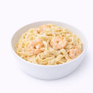 Shrimp Fettuccine Alfredo Crème