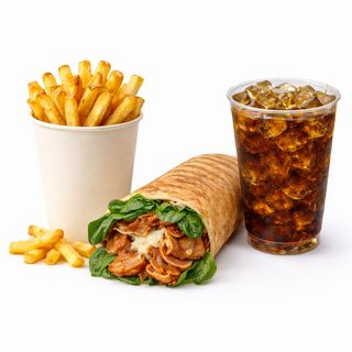 Menu Spinach-Durum Kebab