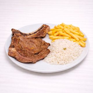 Menu Costeleta de Vaca  com Bebida