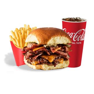 Smoked Brisket Smash® Burger