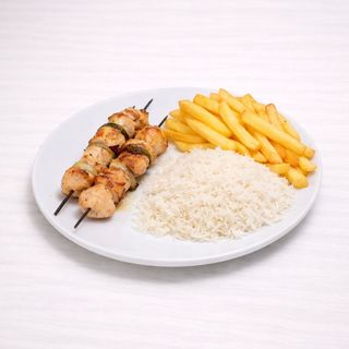 Menu Espetada de Frango com bebida