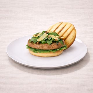 Hambúrguer Mediterrâneo Pão