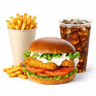 Fish Fingers Burger