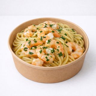 Linguine Gamberi e Aglio