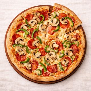 Mushroom Pizza