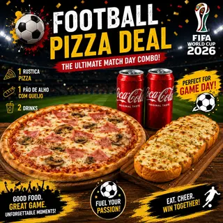 ⚽Football Pizza Deal⚽