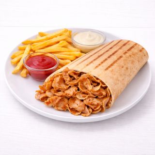 Durum Kebab-só carne