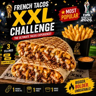 ⚽French Tacos XXL Challenge⚽
