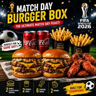 ⚽ Match Day Burger Box