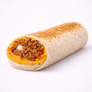 Cheesy Beef Burrito