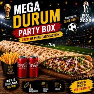 ⚽Mega Durum Party Box⚽