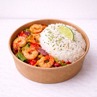 Sweet Chili Shrimp Rice