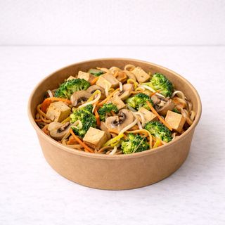 Tofu Broccoli Noodles