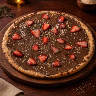 Pizza Nutella Morango