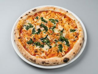 Pizza spinachi chiken 