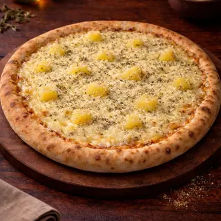 Pizza Ananás Branco