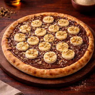 Pizza Nutella Banana