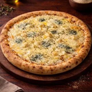 Pizza 4 Formaggi Branco