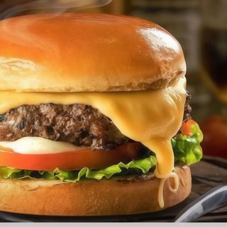 X-Salada com batata frita