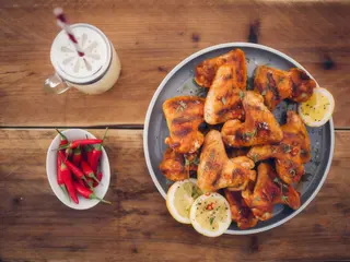 Menu Asas de Frango