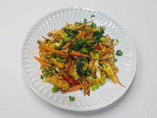 Asai Itame Pork Chicken Or Veg