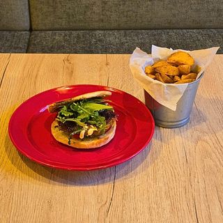 Hamburguer Grão-de-Bico