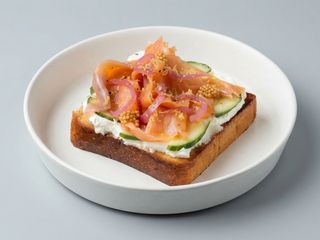 Tosta de Salmão