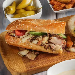 Sanduíche Shawarma