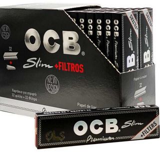 Mortalhas OCB slim c/Filtros