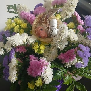 Arranjo Floral Statice