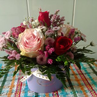 Arranjo floral 5 Rosas