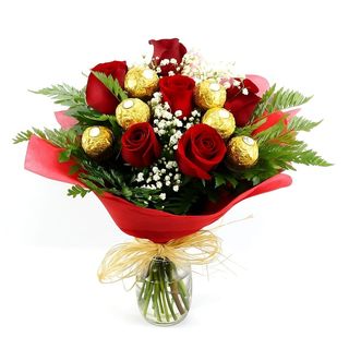 A Elegância de Surpreender. Flores y Chocolates