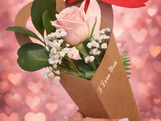 Rosa Amor Puro  cor de rosa o branca