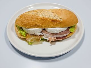 Sandes Presunto com Queijo Fresco