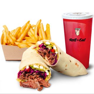 Menu beef roll