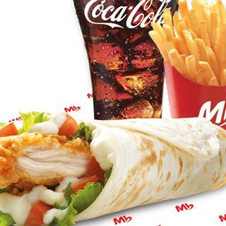 Menu Crispy chicken promo