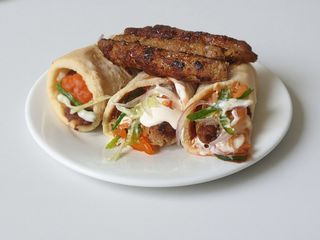 Seekh kebab Roll