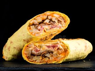 Cheese potato Wrap
