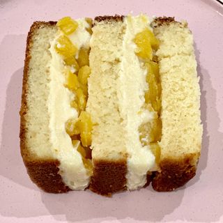 Fatia bolo de Abacaxi
