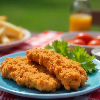 Tiras de Frango Menu