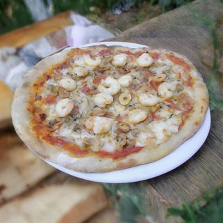 Pizza Gambas