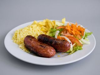 Salsichas (meia dose)